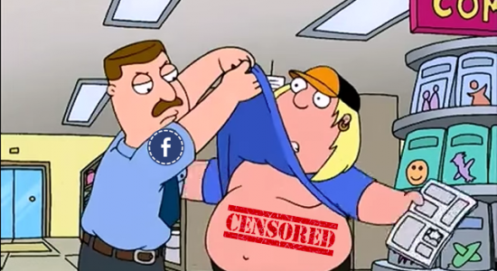 los anuncios de facebook censuran imagenes de gordos